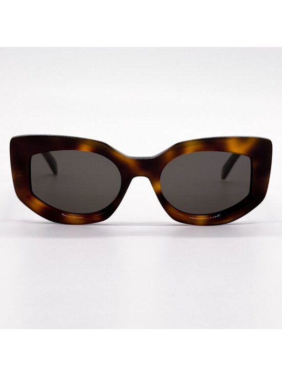 NEW CELINE SUNGLASSES CL40277I 53E HAVANA WOMEN EYEWEAR - Picture 4 of 10